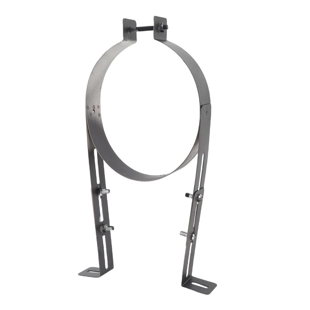 Chimney Pipe Holder Bracket Stainless Steel Adjustable Chimney Pipe Holder Flue Liner Clamp Fireplace Pipe Fixing