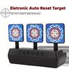 Premium Automatic Reset Shooting Target for Kids Soft Bullet Water Bullet Exercise Practice Toy Accessories