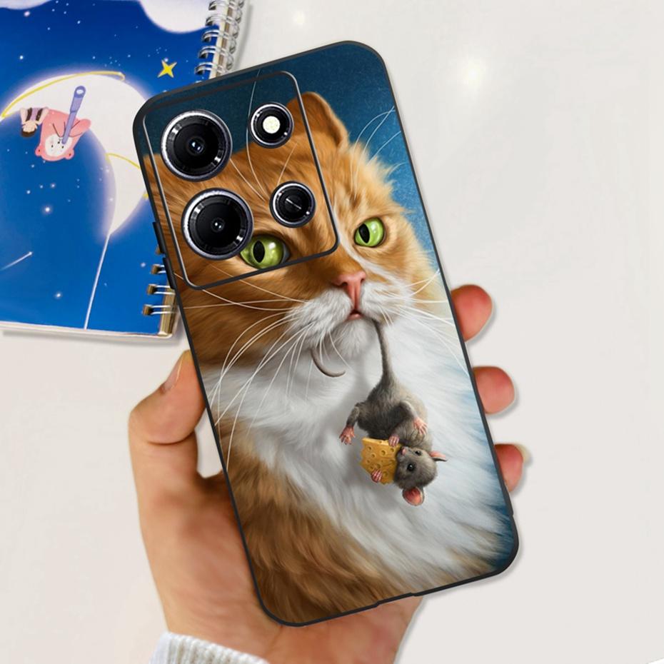 Модный Чехол-бабочка для телефона Infinix Note 30i Note30 Pro 2023 Мягкий Силиконовый ТПУ Задняя Крышка Для Infinix Note 30 Pro Note30i