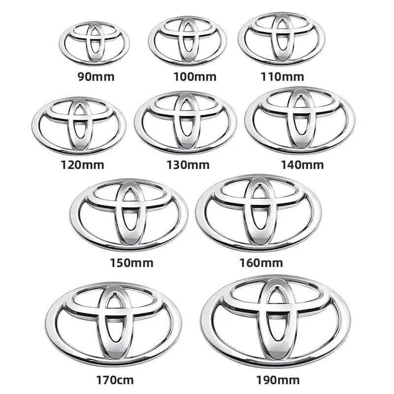 Автомобильный значок Значок на переднюю решетку логотип Наклейка на задний багажник для toyota RAV4 Camry yaris AVALON CHR PREVIA LEVIN PRIUS Vios REIZ