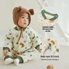 Зимний утепленный стеганый комбинезон Laby Baby