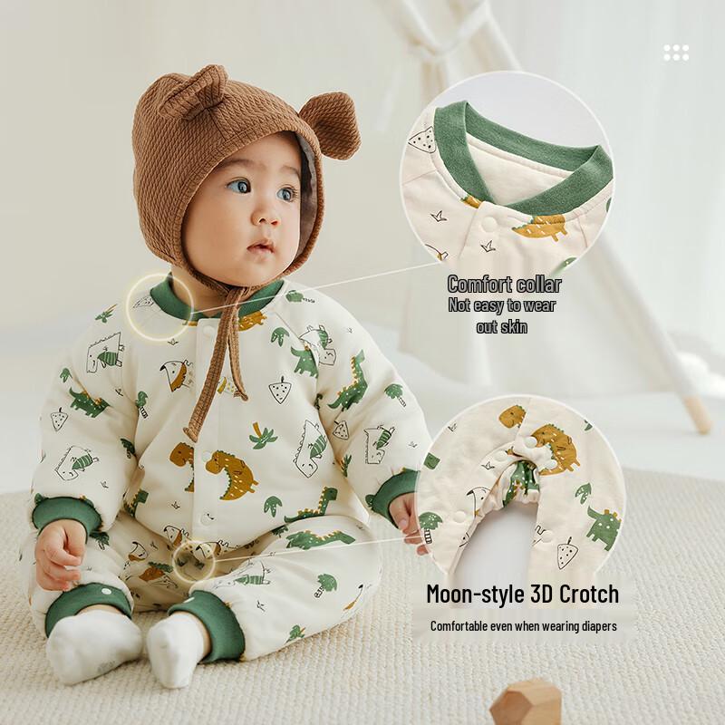 Зимний утепленный стеганый комбинезон Laby Baby