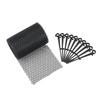 Durable Plastic Gutter Guard Mesh For Roof Water Drainage Leaf Debris Protection Heavy Duty Weatherproof Design