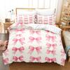 Popular Style Bowknot Bedding Sets Skin Friendly Soft Bedsheets And Duvet Covers Comfortable And Lovely Suitable For All Ages