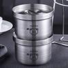 Паровая чаша из нержавеющей стали 304 с крышкой, горшок для тушения на 300 мл, складной пищевой контейнер, универсальная яйцеварка, кухонная утварь