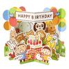 Sanrio Birthday Card Taabo Balloon Greeting Card Can Be Shipped Overseas SANRIO 102946 Everyone's BD243-4
