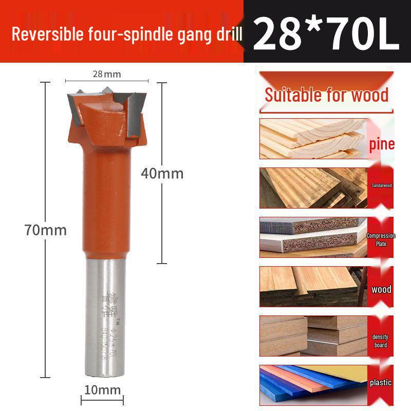 12 мм Фрезерная фреза для сверления боковых отверстий по дереву, пробойник для отверстий