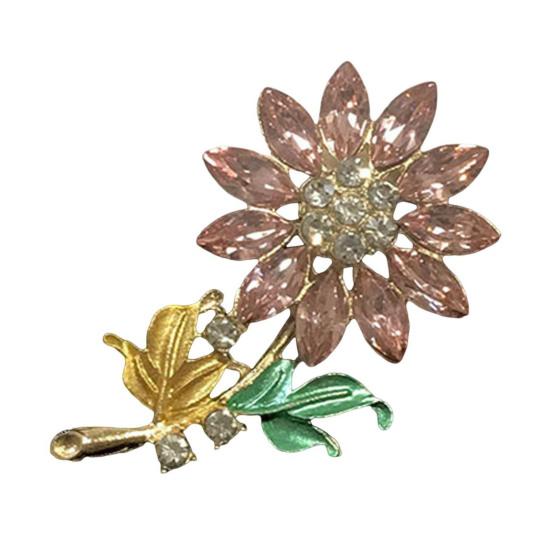 Автомобильный освежитель воздуха в виде цветка, клипса, универсальный, простая установка, блестящий, искусственный