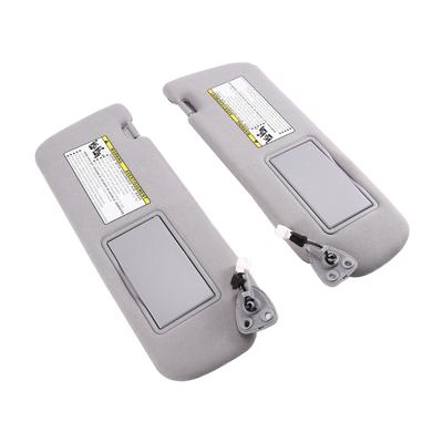 Для Hyundai SONATA 2006- 2010 1 комплект Запасные части для автомобильного солнцезащитного козырька - Левая и правая сторона Серая ткань 852013K010QS 852025K000QS