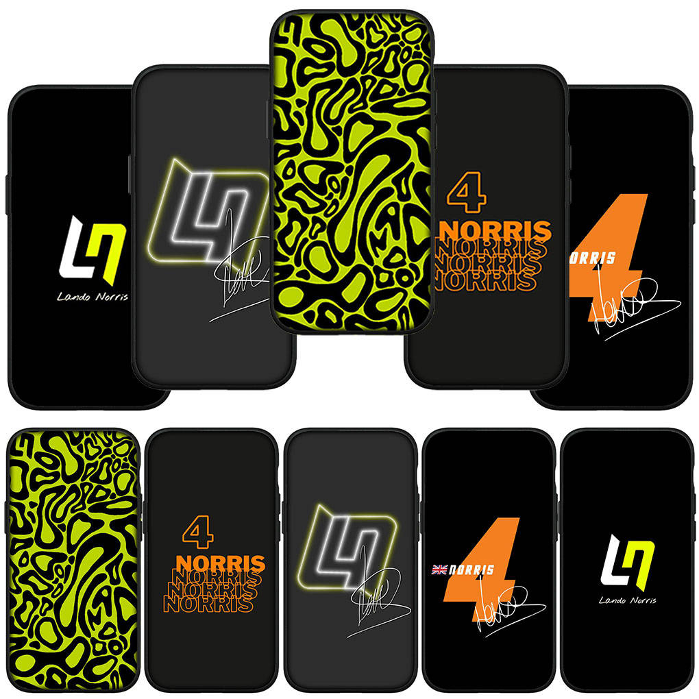 Phone Case for Samsung Galaxy S25 S24 S23 iPhone 16 15 Xiaomi Redmi Note 14 13 12 16E 11 ProOPPO Moto Huawei F1 Number Funda No 4 No4 Supercar Cover