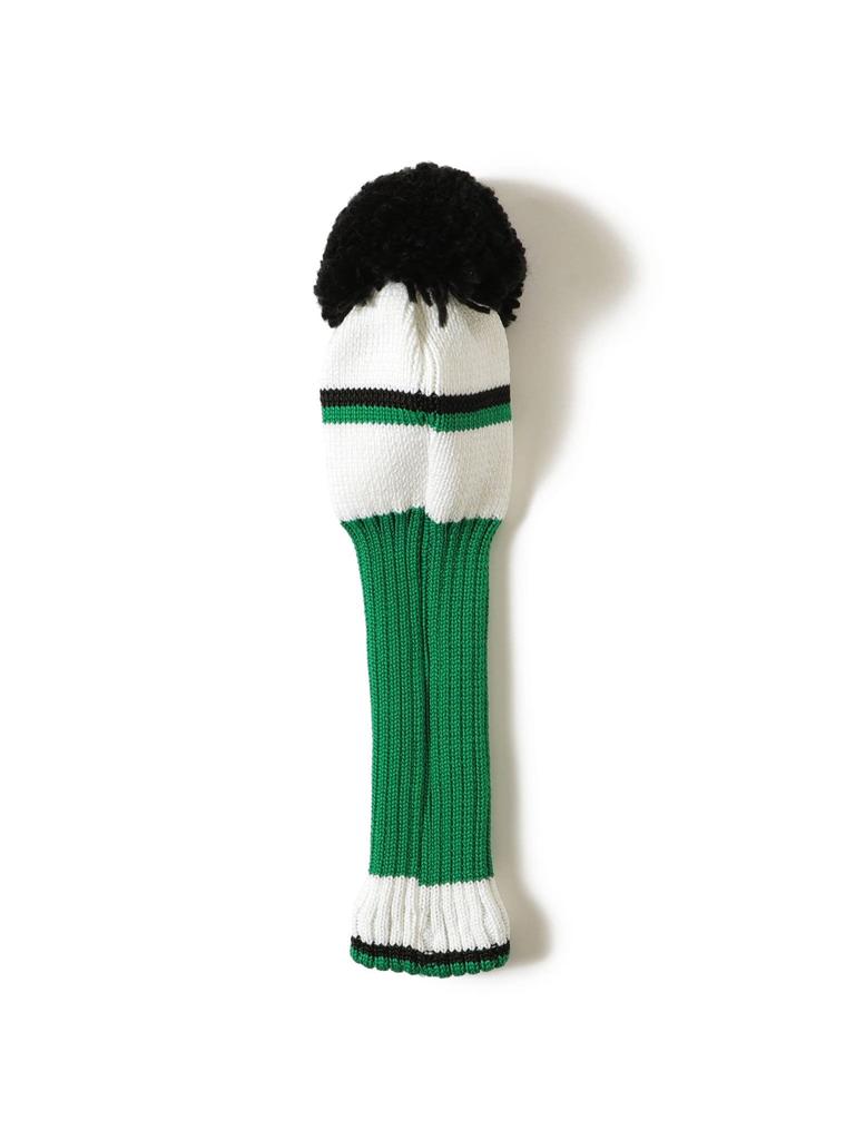 Beams Golf Men's Short Sleeve Knit Tee Headcover 2 (Driver) Green - 81040134833