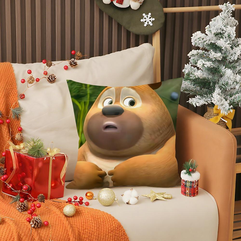 Мультяшный B-Boonie Bears Милая Наволочка Печать Наволочки Гостиная Диван Подушка Чехол Спальня Комната Декор
