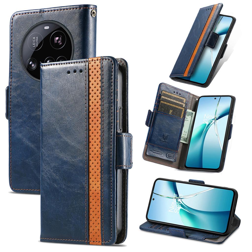 For Xiaomi 15 Ultra Phone Cases CASENEO PU Leather Cover Stand with RFID Blocking Wallet