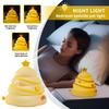 Christmas Tree Small Night Light Silicone Light Patting Light Bedroom Bedlight Atmosphere Light Charging Night Light Gift