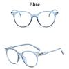 Round Clear Lens Glasses Candy Sweet UV400 Sunglasses Transparent 2022 New Glasses Summer Retro Mirrored Lens Fashion Goggle