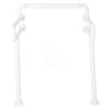 Toilet Grab Bar Double U Shape Ergonomical PC SUS Anti Slip Toilet Handrails for Elderly Disabled