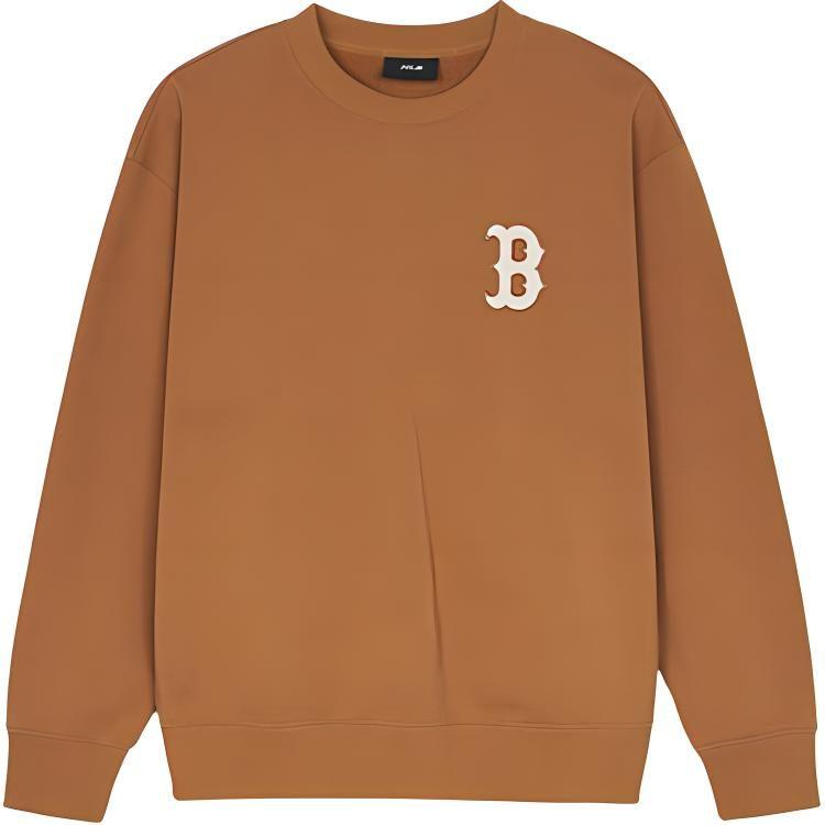 MLB Basic Boston Red Sox Sweatshirt Unisex Camel 3AMTM1044-43CAS