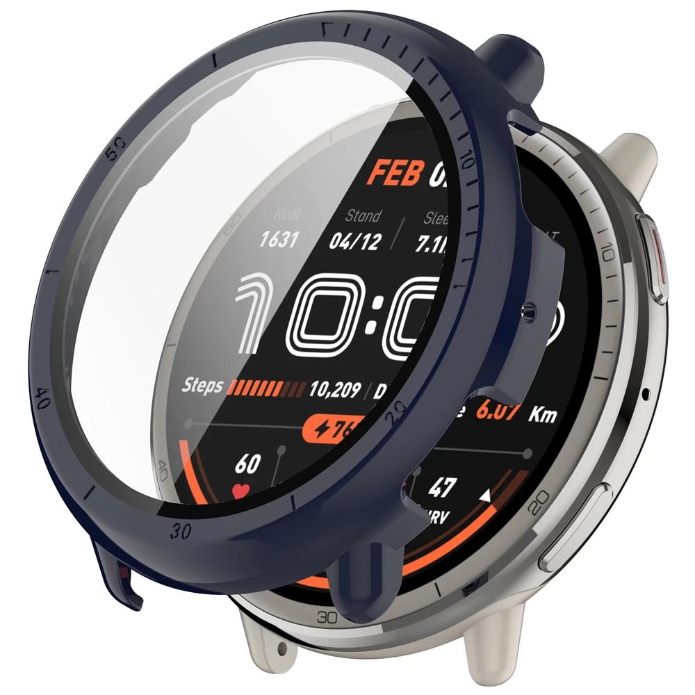 Защитный чехол для Amazfit Active 2 Полное покрытие Защитное стекло для экрана для Amazfit Active 2 Бампер Оболочка Аксессуары