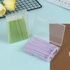 200Pcs Eyelash Cleaning Brush Lash Extension Micro Cotton Swab Eyelashes Microbrush Beauty Makeup Clean Remover Tools