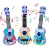 Мини-гитара на гавайской гитаре, игрушка для улучшения навыков, классический музыкальный инструмент для раннего образования для мальчиков и девочек, детские рождественские подарки