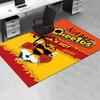 Cheetos, Flamin, Честер Гепард Ковер для офиса Мягкий полиэстер Ковер для прихожей Моющийся Нескользящий Мач