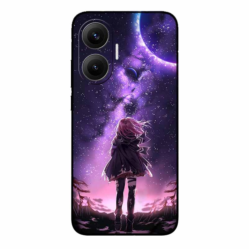 For Xiaomi Poco F7 5G Case Wolf Bumper Silicone Phone Back Cover For Poco F7 6.83" Planet Protective Cool Animal Coque POCOF7 5G