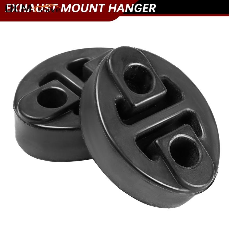 2pcs Rubber Exhaust Hangers Mounting for Lexus Toyota Aygo Vitz Yaris Peugeot 107 108 Muffler Exhaust Tail Pipe Bracket Hangers