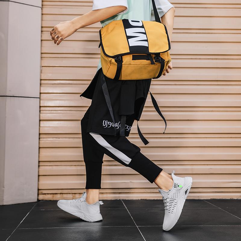 Men's Shoes Spring New Foreign Trade Soft Bottom Breathable Casual Shoes Flying Woven Casual Sports Shoes