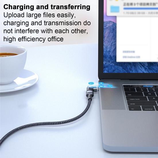 Type-C Magnetic Adapter 6A PD120W Alloy Quick Charge Aluminum To USB C Converter Type-C Computer Accessories