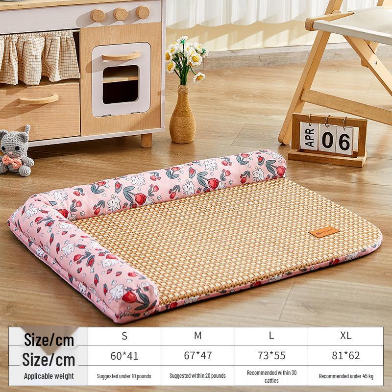 Четыре сезона моющаяся кровать для домашних животных: Крутая подушка-гнездо для собак и кошек