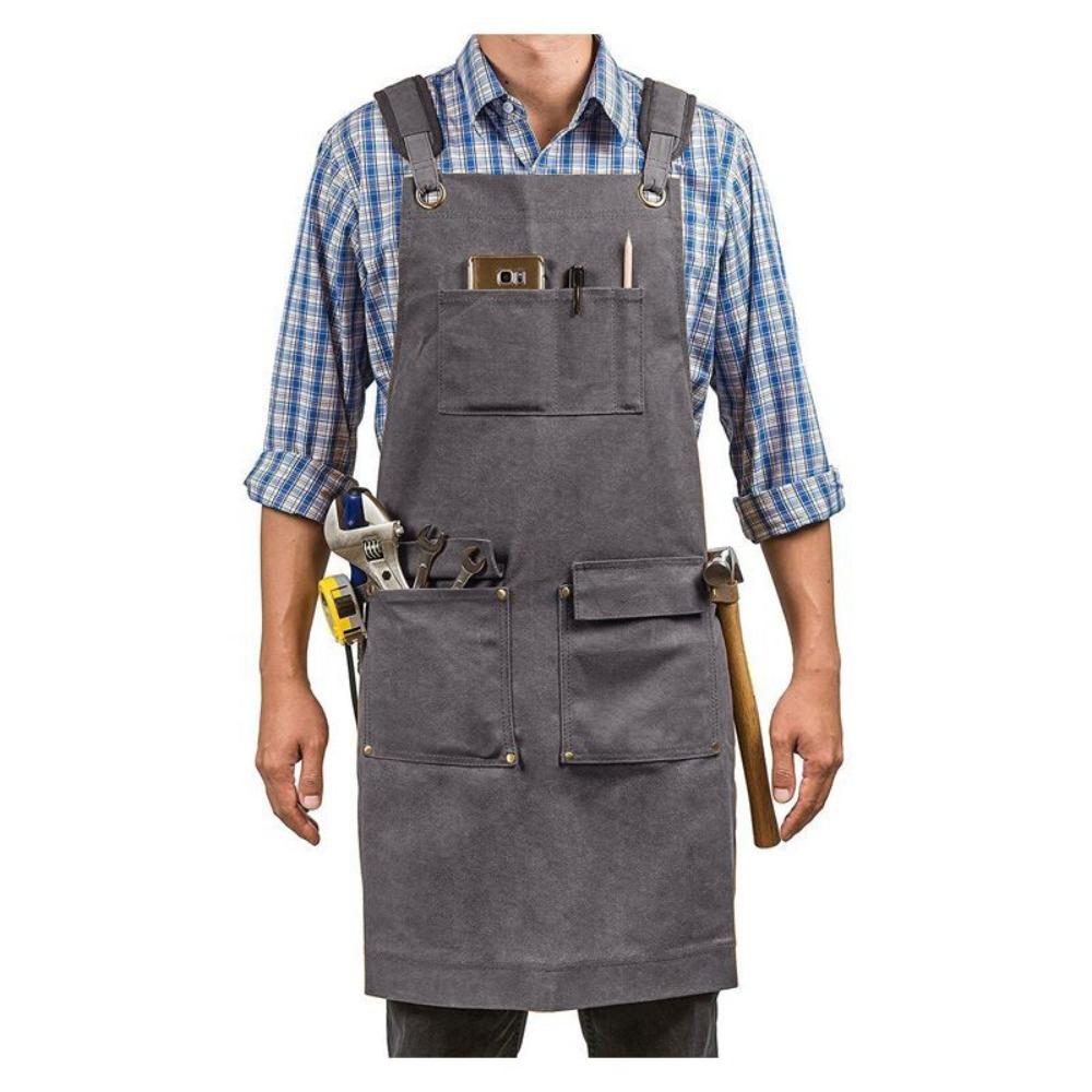 Wear Resistant Carpenter Work Clothes Waterproof Thickened Canvas Tool Bag Kitchen