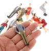 Plastic 1:30 Architecture Model Train Tiny People Passengers Figures G Scale 14 Pieces