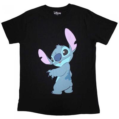 Lilo & Stitch Футболка унисекс для взрослых со стежком и поворотом