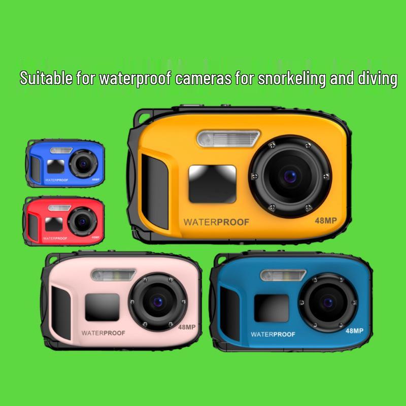 Waterproof Digital Camera - 10m Underwater Depth, Travel-Friendly Model DCB688