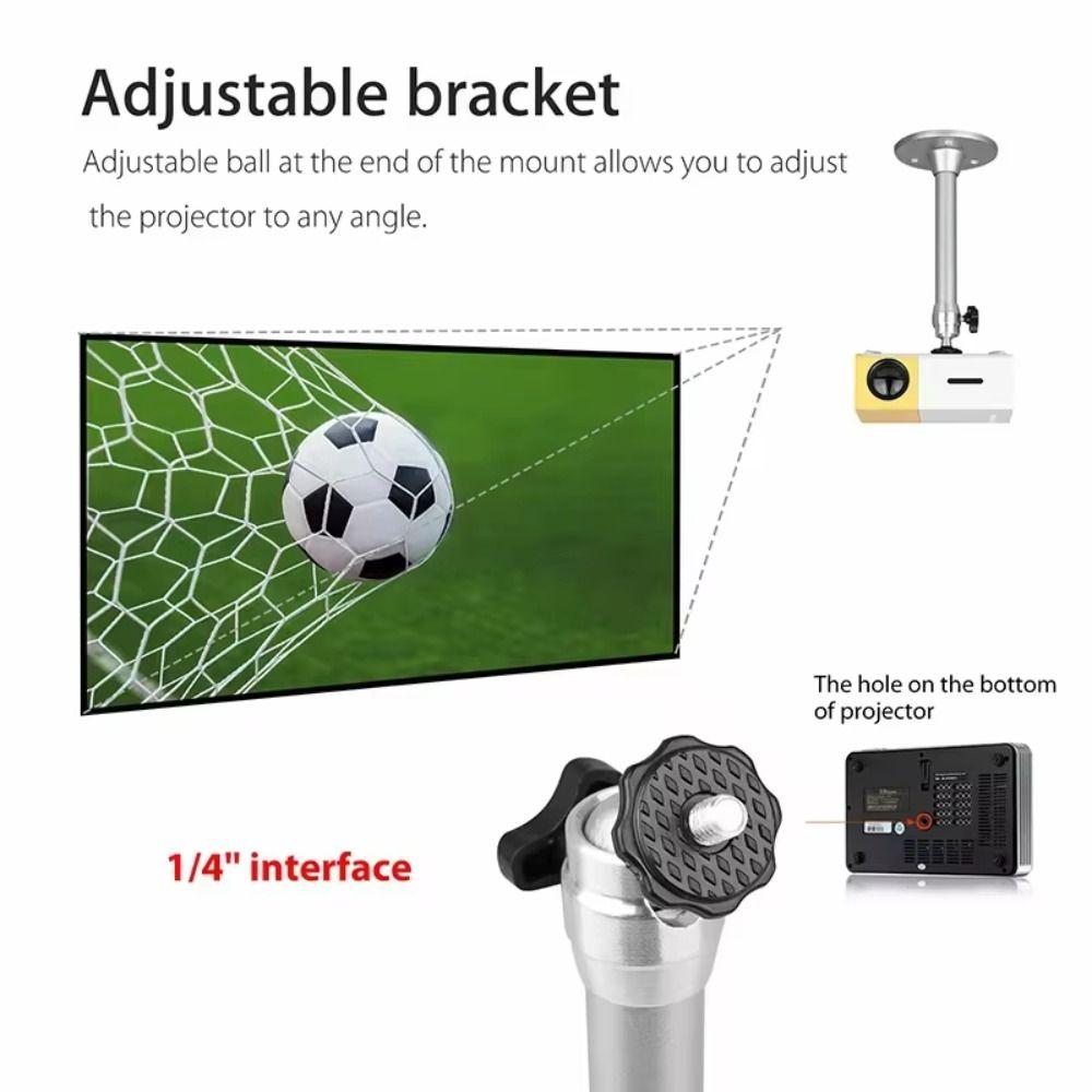 Metal Construction Projector Wall Mount 360 Degree Rotation DV Camera Holder  Security Camera