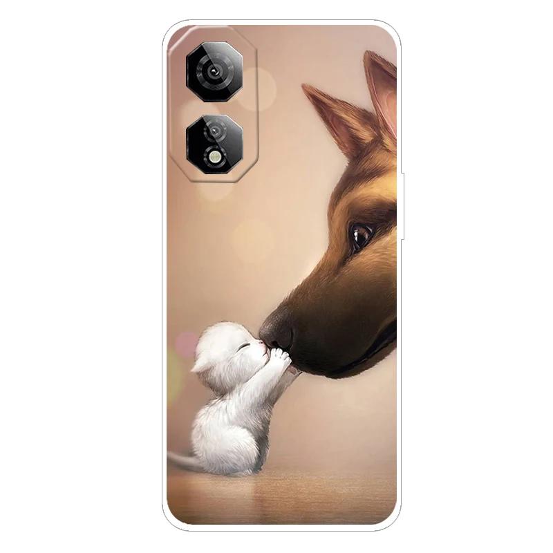 Для ZTE nubia Neo 2 Прозрачный чехол Z2352N Мультяшный Крутой Силиконовый Чехол для Телефона Для Nubia Neo 5G 8150N Прозрачный Мягкий TPU Защита