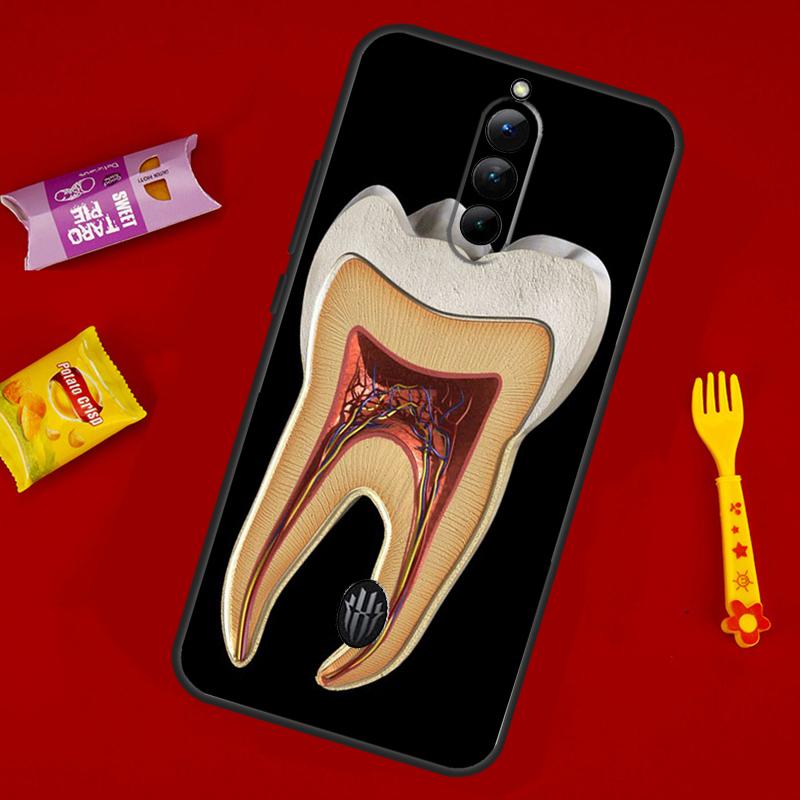 Чехол-кейс "Анатомия человеческого зуба" для ZTE Nubia Red Magic 10 Air 6 6S 7S Для Red Magic 11 10 9 8 8S 9S 10S Pro Plus Чехол