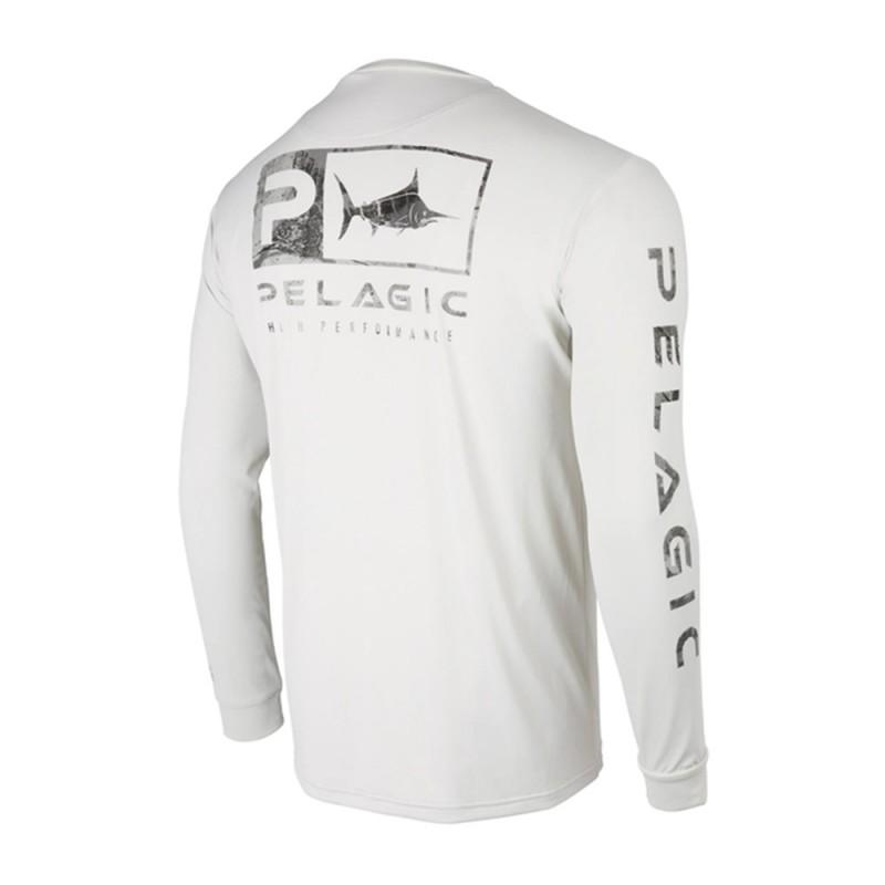 Mens Quick-Dry UV Protection Fishing Shirt Long Sleeve Breathable Ice Silk Cycling Jersey Outdoor Sports Summer