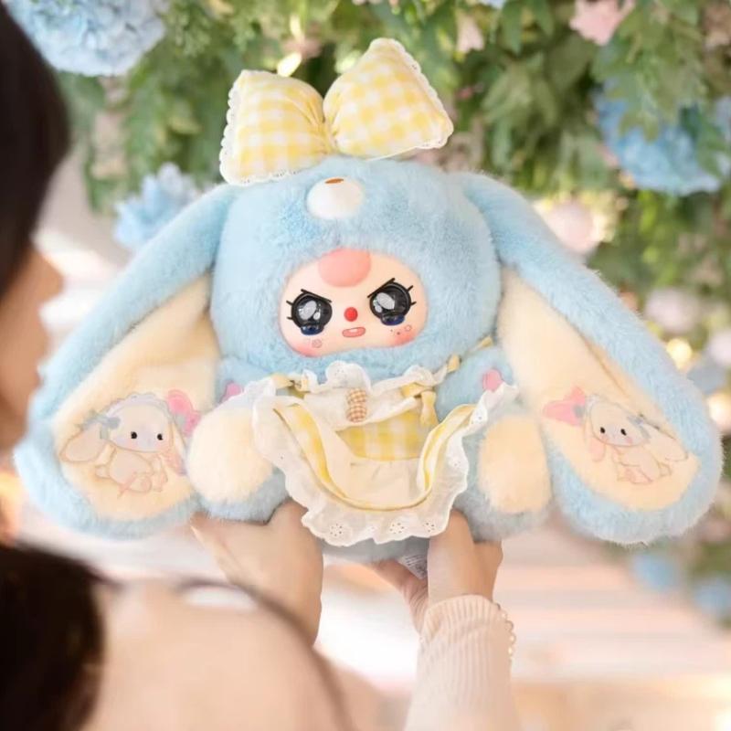 Babythree Lily Rabbit Town Generation 5 Plush Blind Box Vinyl Plush Toy Cute Stuffed Doll Collectible Gift For Girls