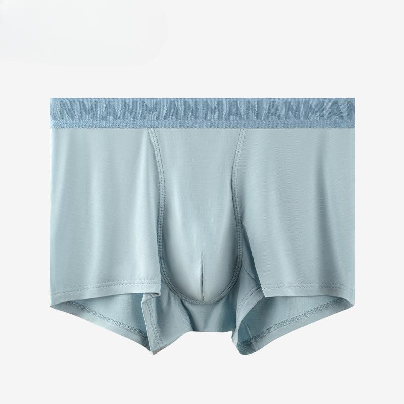 Мужское нижнее белье из чистого хлопка с антибактериальной внутренней частью, дышащее, однотонное, для мальчиков, для молодых мужчин, со средней посадкой