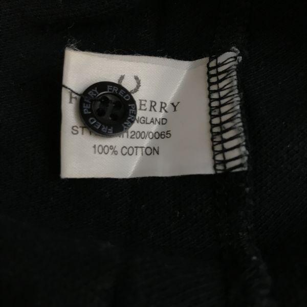 Сделанная в Англии футболка-поло с коротким рукавом FRED PERRY Tip Line мужская S черная вышивка логотипа топы рубашки cBH718(ИСПОЛЬЗОВАЛ)
