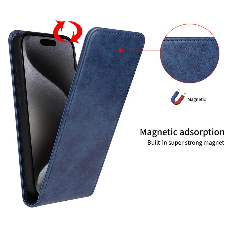 Для ZTE Blade A35 A55 флип вертикальный чехол ретро гладкий полный чехол держатель для карт для ZTE Blade A55 A35 телефон сумки