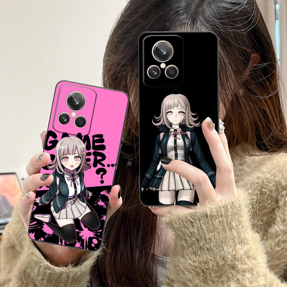 Чехол для телефона Danganronpa Чиаки Нанами для Realme GT 8 Neo Pro C75 73 71 C67 65 C55 53 C35 31 C20 15 Мягкий TPU ударопрочный чехол
