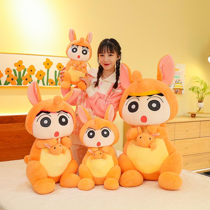 Кенгуру Мелок Маленький Новая Кукла Плюшевая Игрушка Кукла Милая Большая Подушка Детская Девочка Подарок на День Рождения Тряпичная Кукла