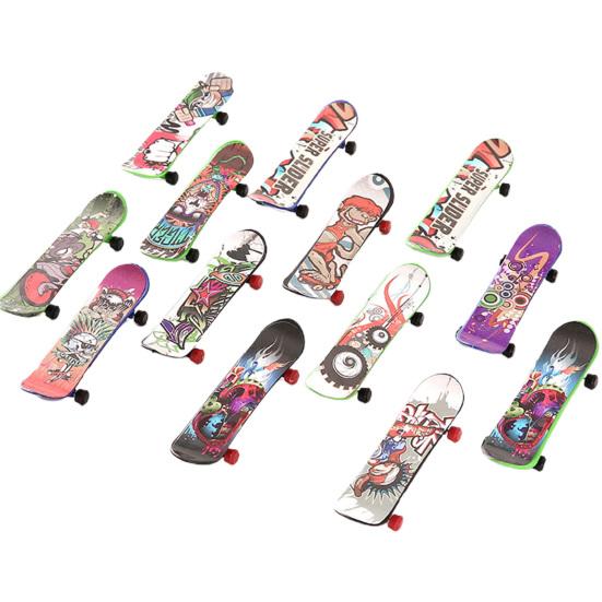 Прекрасные творческие забавные игрушки скейтборд на палец, мини-скейтборды, модель для детей, Рождественский подарок