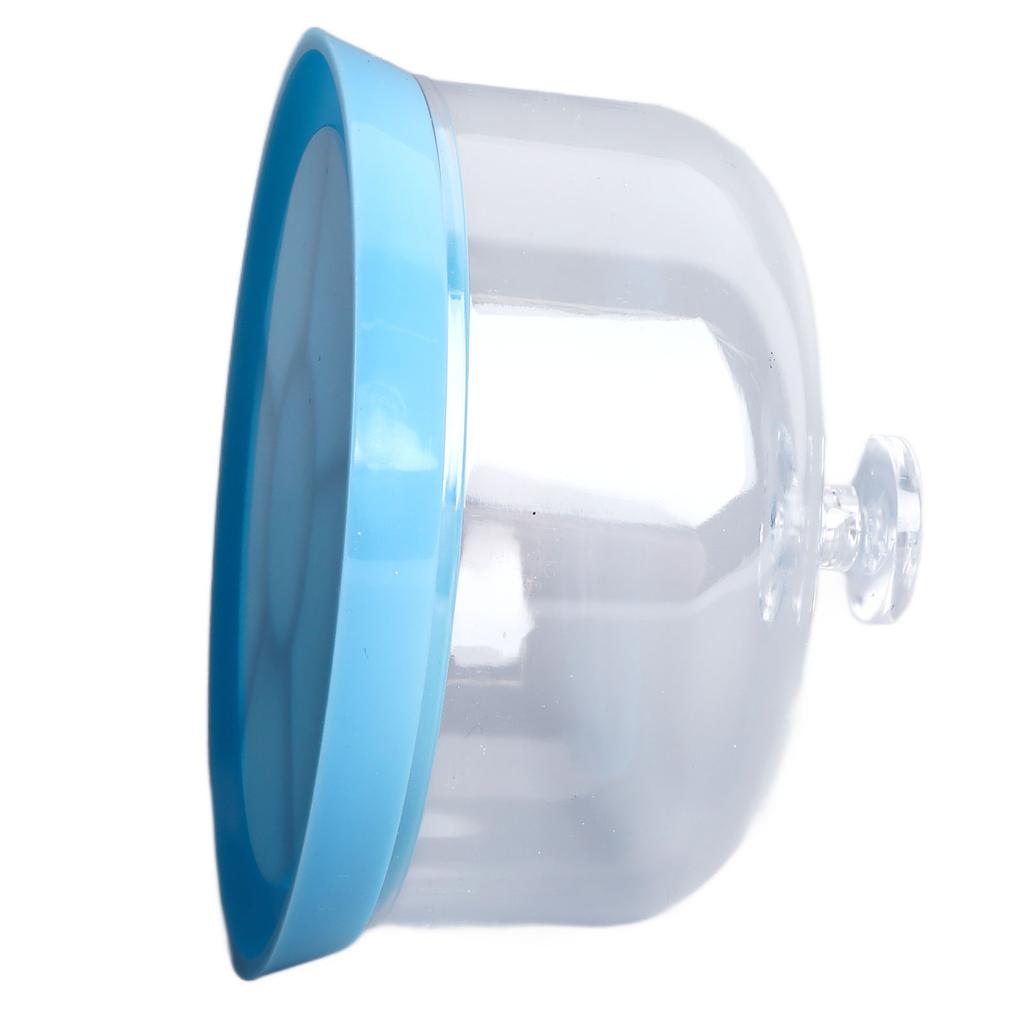 Watch Movement Tray Dustproof Accessory Storage Watch Parts Dust Cover for Family School Blue