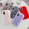 Plush Phone Back Cover For Redmi 10 9 9A9T 9C 8 8A Note 10 11 8 9 Pro 8T Soft TPU Case For Xiaomi 11T 10T 11 Lite Poco F3 X3 M3/iphone/Samsung/Honor