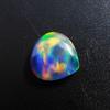 Lab-Created Opal Loose Gemstone 5.60 ct Multi Color Pear Cut Ethiopian October Birthday Birthstone