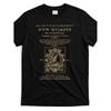 Graphic unisex T-Shirt Featuring Cervantes' Don Quixote De La Mancha - A Black And Golden Design Inspired by a Literary Classic, Made from Soft for a