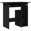 Desk Black Oak Effect 80 x 45 x 74 cm Engineered Wood